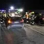 Kurz vor dem Jahreswechsel passierte noch ein schwerer  Unfall auf der B 317 in St. Peter ob Judenburg. Einziges Glück: Es gab keine Todesopfer