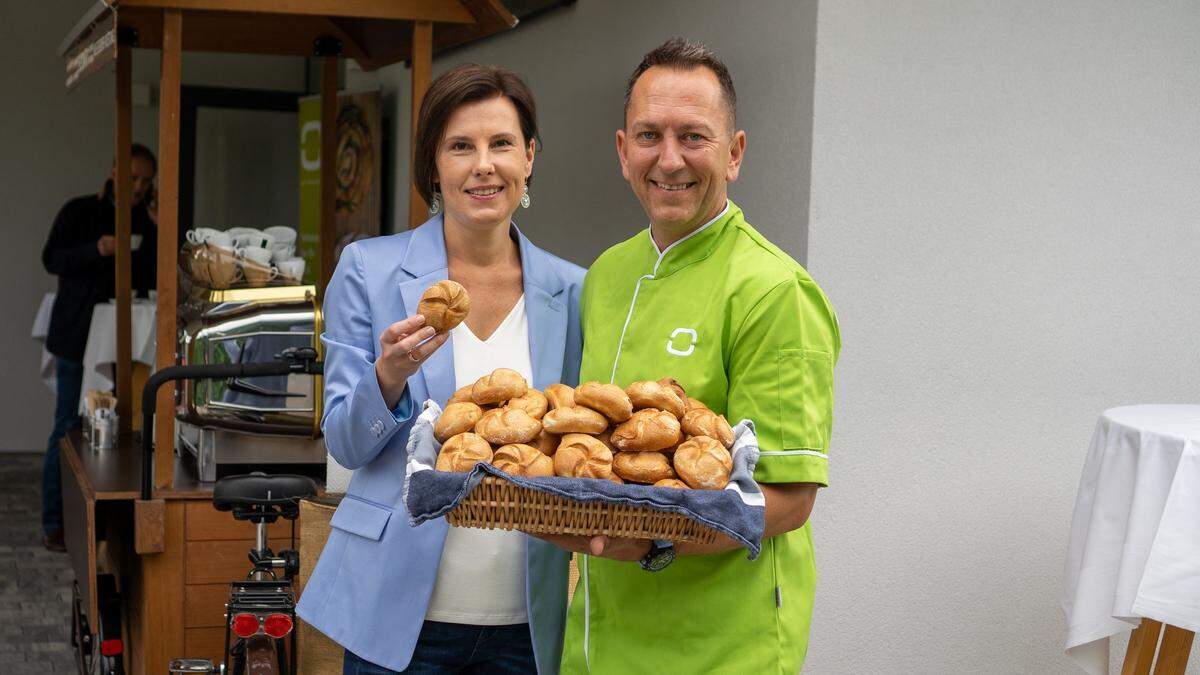 Christian Ofner mit seiner Frau Michaela