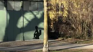 Leser-Reporter Sebastian Kogler hat bei einem Spaziergang ein Foto vom neuen Graffiti gemacht und ein Foto geschickt