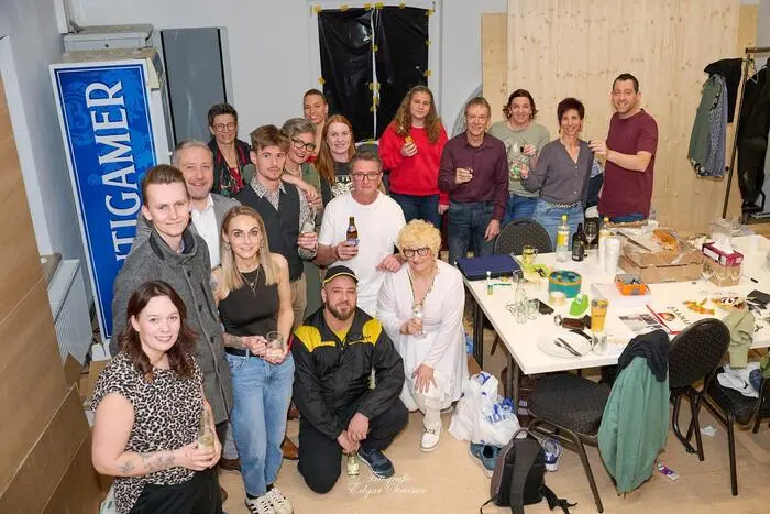 Mit zahlreichen neuen Gesichtern begeisterte die Theatergruppe ...