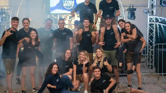 Die Landjugend Gnas lud  zum „Heibollmfest“  in die Sporthalle Grabersdorf ein