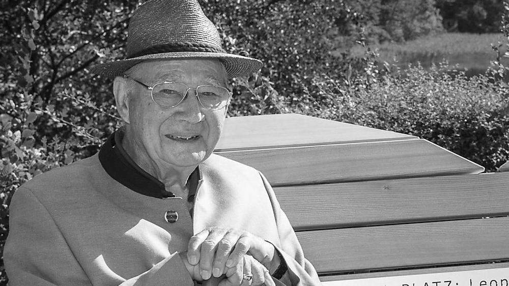 Albrecht Hohenberg, Besitzer des Leopoldsteinersees in Eisenerz, verstarb kurz nach seinem 90. Geburtstag