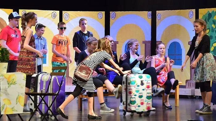 Insgesamt 25 Schüler der NMS Gerlitz wirkten bei dem Musical „La Sucola“ künstlerisch mit
