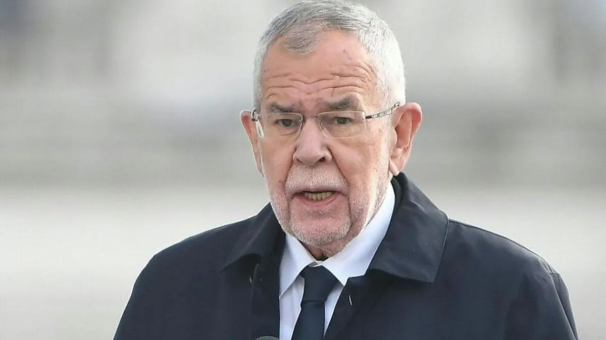 Bundespräsident Alexander van der Bellen 