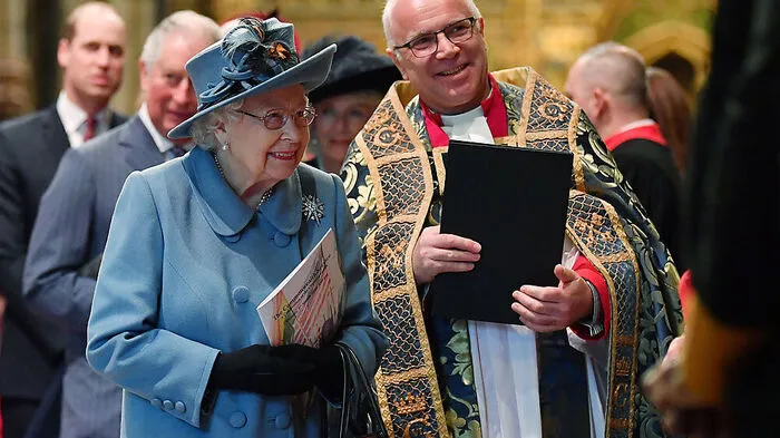 Queen Elizabeth II. wirkt gut gelaunt am Commonwealth Day