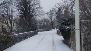 Schneefall in Triest