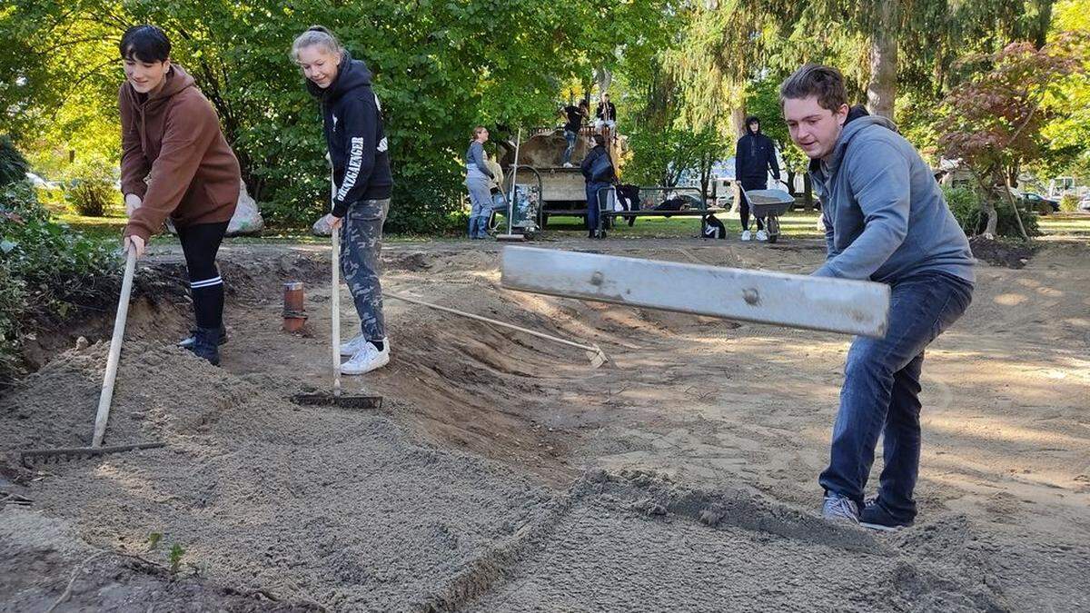 Das Biotop im Leibnitzer Marenzipark wurde von Grund auf erneuert