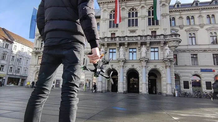 Ca. 70 Stunden nahm der Dreh für das Grazer Rathaus in Anspruch