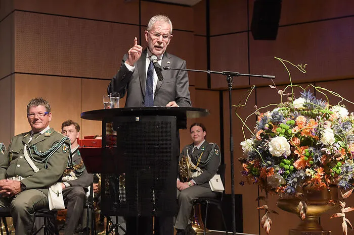 Eröffnete das Festival mit einer launigen Rede: Bundespräsident Van der Bellen
