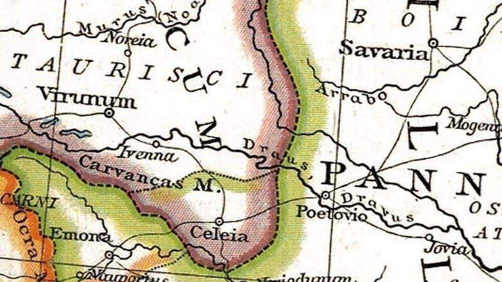 Das keltische Königreich Noricum war das erste Staatengebilde auf österreichischem Boden	 