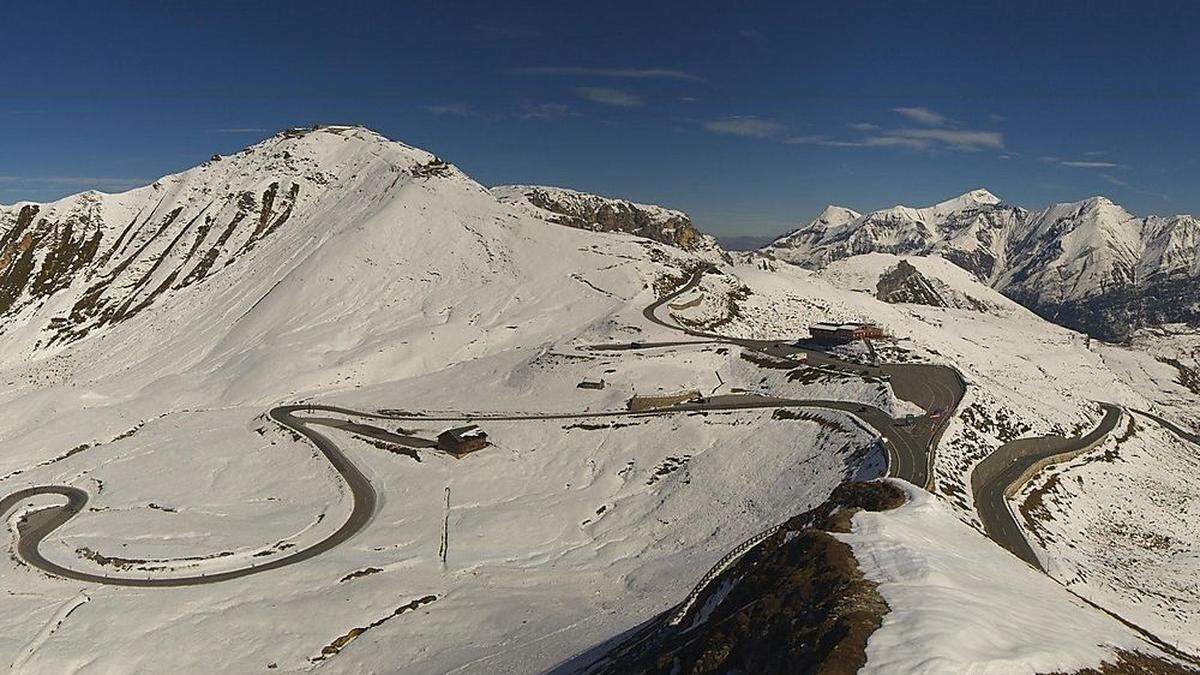 Traumhafte Ausblicke gibt's entlang der Großglockner Hochalpenstraße