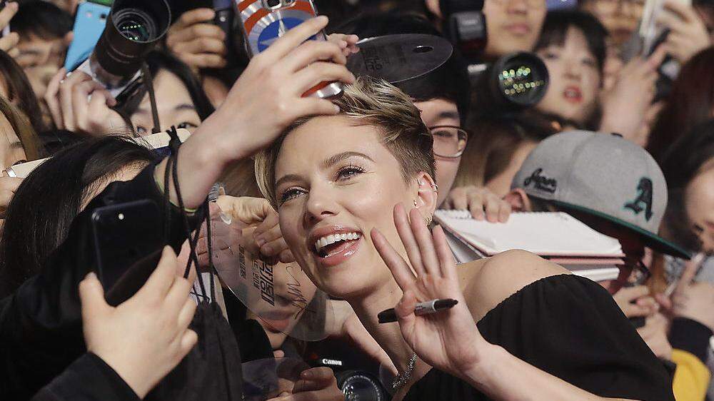 Lebenslustig: Scarlett Johansson
