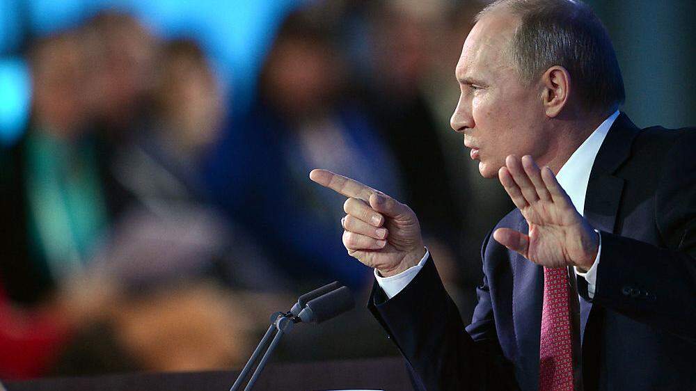 Putins Inszenierung – er ließ sich von den Separatisten im Donbass um Beistand bitten – war ein erneuter Affront gegen den Westen