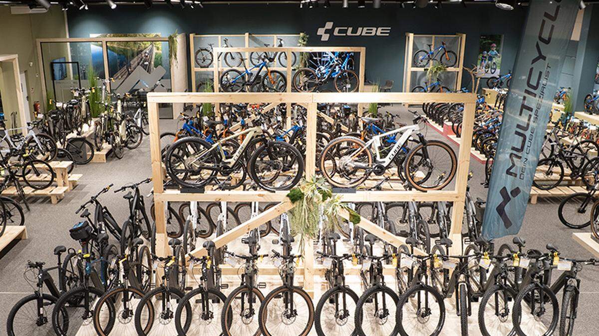 Multicycle plant ein neues Geschäft in Klagenfurt