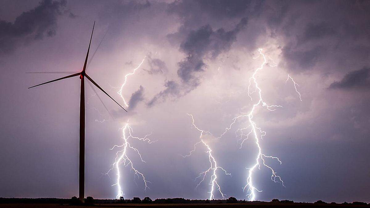 Ab der Wochenmitte werden speziell nachmittags heftige Wärmegewitter erwartet