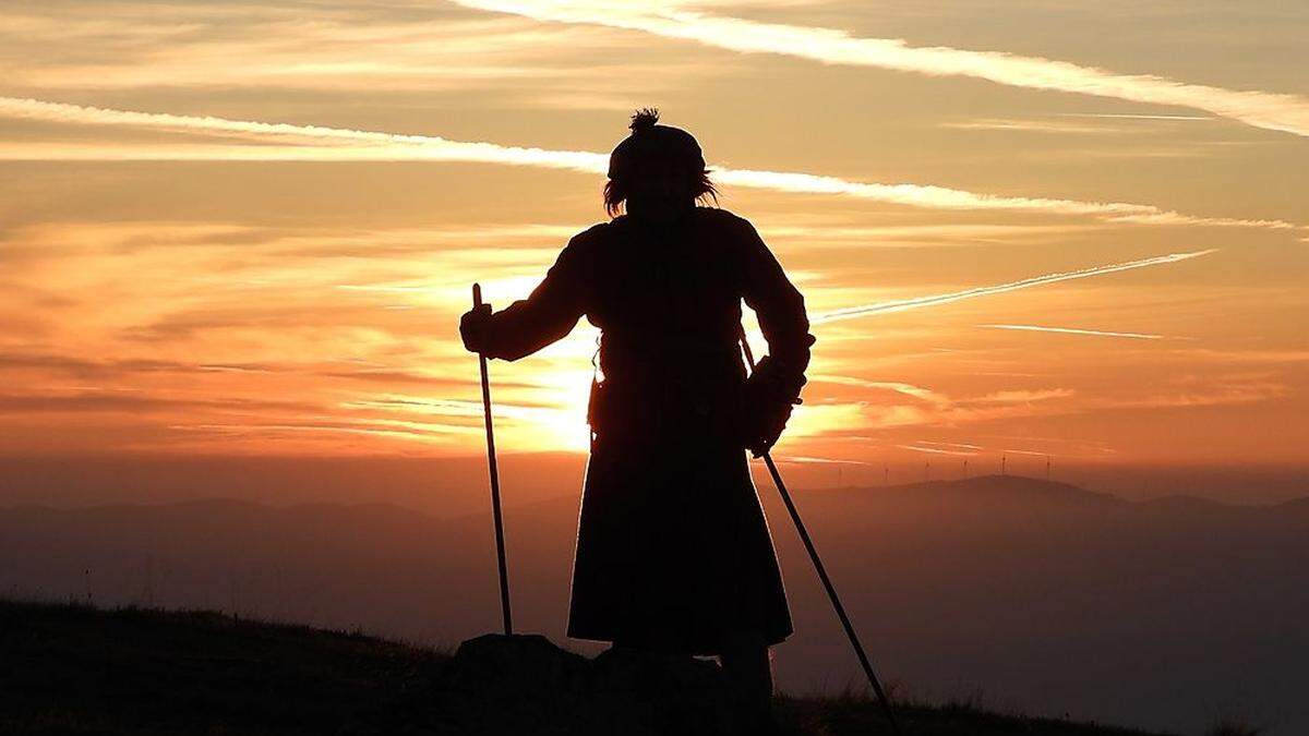 Herrliche Morgenstimmung beim &quot;Highlander&quot; im Vorjahr