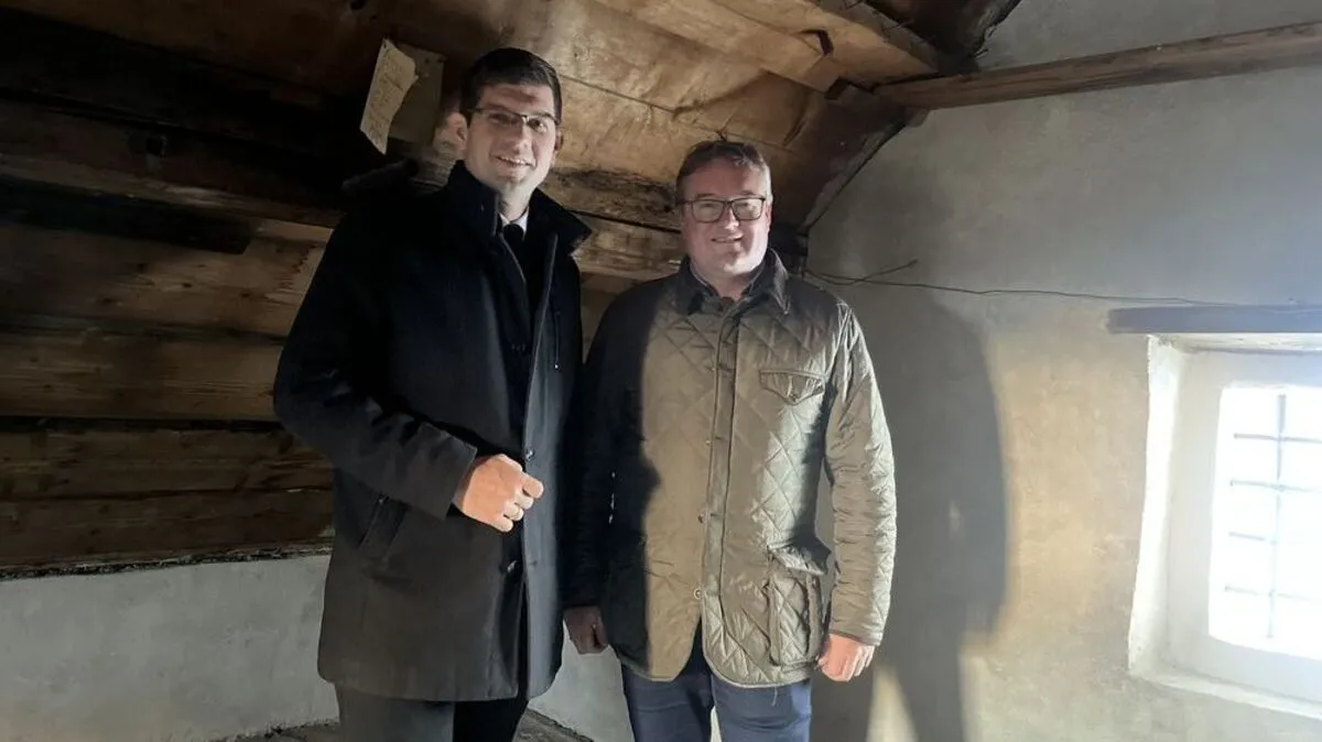 Landesrat Martin Gruber und Bürgermeister Josef Kerschbaumer 