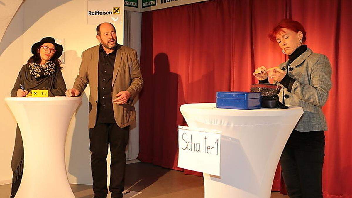 Das Stück &quot;Aus dem Ruder gelaufen&quot; feierte Premiere