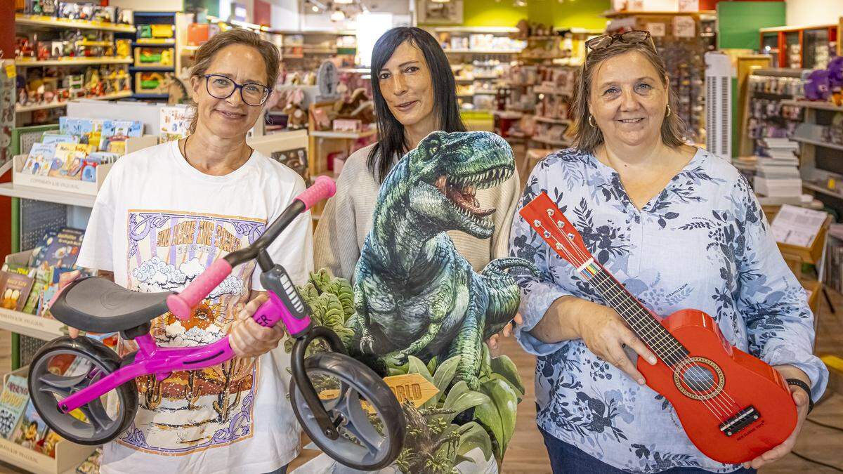 Unternehmerisches Trio: Karin Saiz, Anita Walze-Kurz, Elisabeth Gradischnig-Mayer (v.l.)