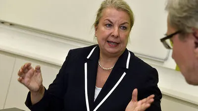 Sozialministerin Hartinger-Klein 