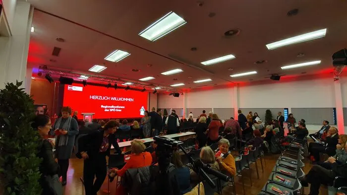 Einen Tag vor der Landtagswahl lud die Grazer SPÖ zu ihrem Parteitag.
