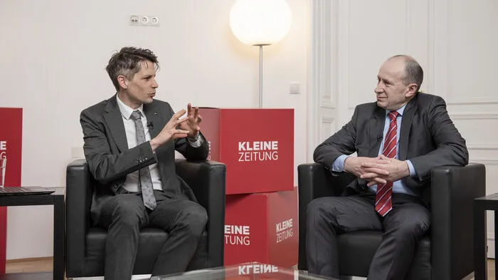 Vasyl Khymynets ist seit gut einem Jahr Botschafter der Ukraine in Österreich.