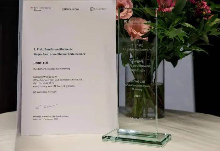 Die Siegertrophäe