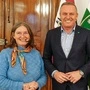 Bild zeigt Elke Kahr und Mario Kunasek