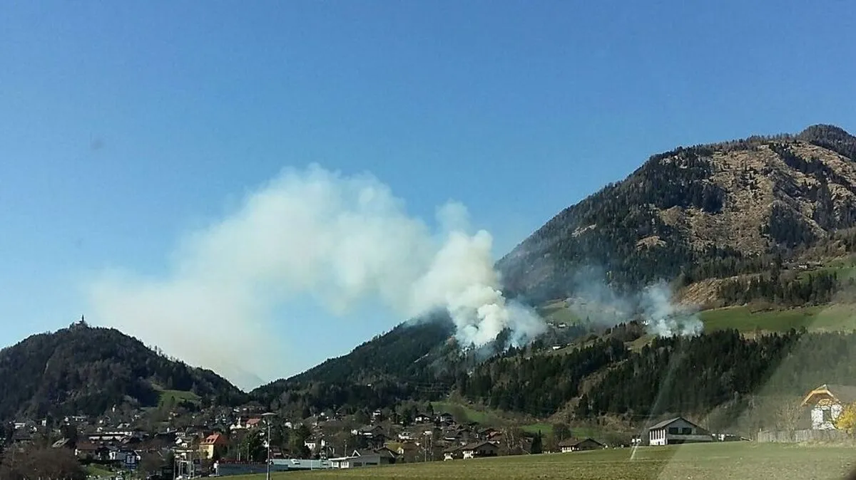 Rund 200 Feuerwehrleute aus dem Bezirk Spittal standen im Einsatz