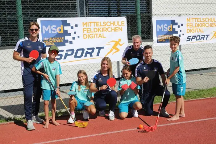 Mittelschule Feldkirchen - Neuer Sportzweig und der Sportschützenverein Feldkirchen - Christian Knallnig. 