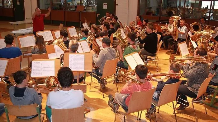 40 Musikanten nahmen am Workshop teil
