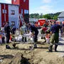 Rund 1500 Sandsäcke wurden am Donnerstag neu befüllt