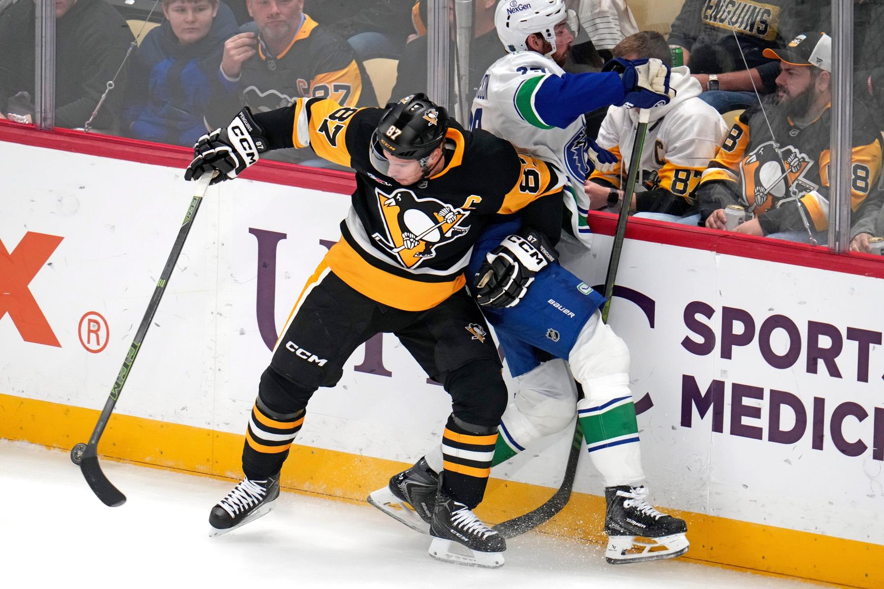 NHL - Eishockey : Sidney Crosby ist nun der Rekordmann bei den Penguins