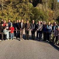 Feierlich eröffnet: der Güterweg „Wartkogel“ in Bad St. Leonhard