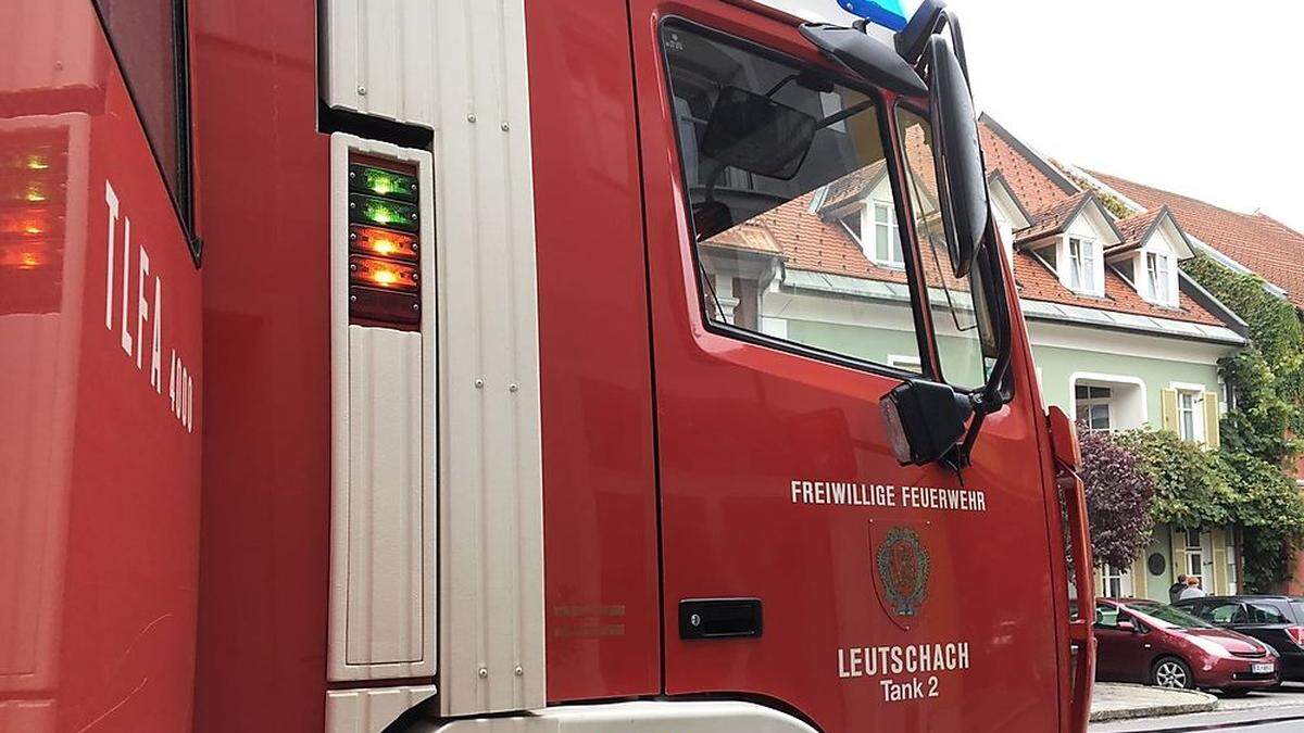 Einsatz für Leutschachs Feuerwehr