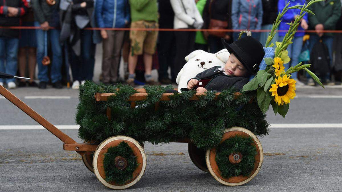 600.000 Besucher kamen am ersten Wochenende - dieser eine hatte es besonders gemütlich