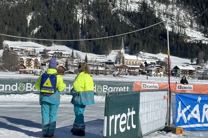 Ein "Erste-Hilfe"-Team darf nicht fehlen