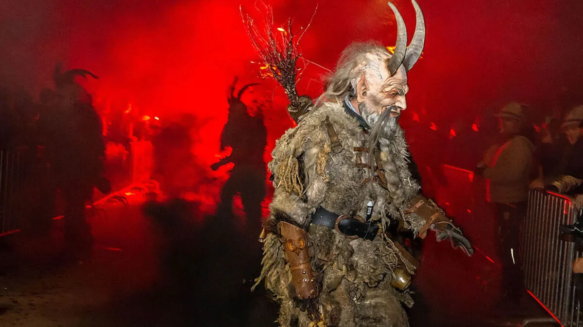 In Gratkorn fand am Samstag der Krampuslauf statt