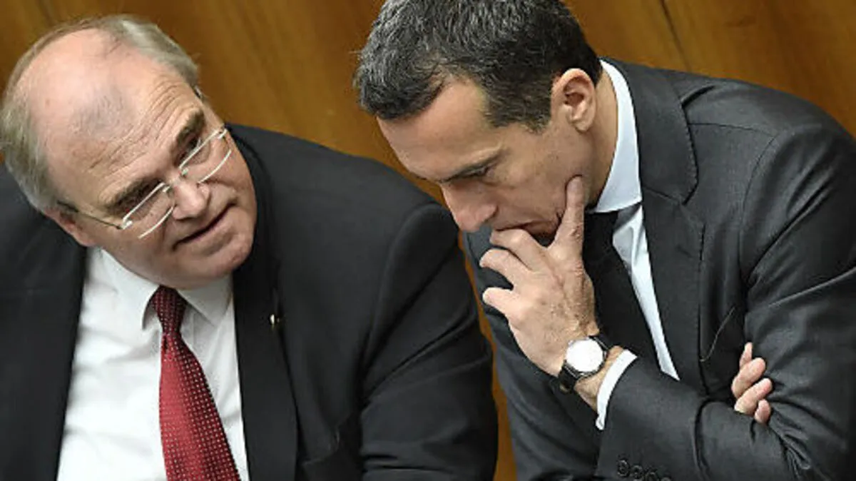 Vizekanzler Brandstetter, Bundeskanzler Kern