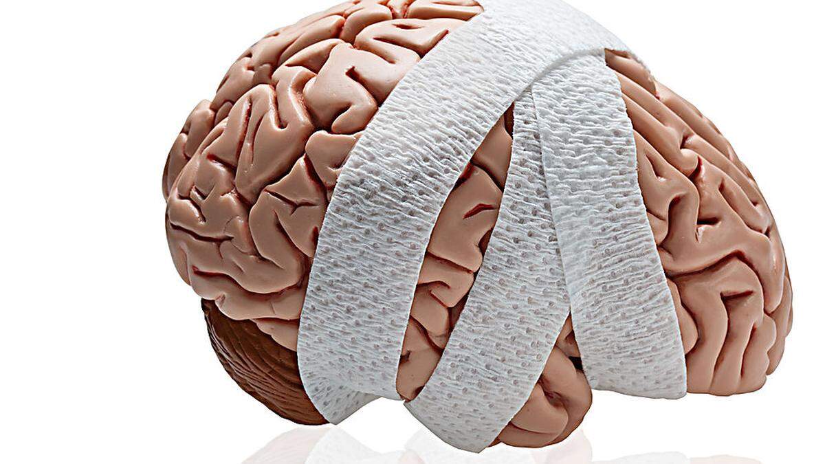 Gehirnverletzung: Selbst leichte Stöße können gefährlich werden