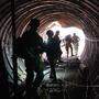 Die israelische Armee untersucht den bisher größten, freigelegten Hamas-Tunnel im Gazastreifen