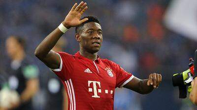 David Alaba trifft mit den Bayern heute auf Rostow