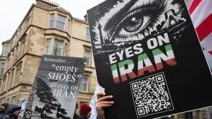 In ganz Europa wurde aus Solidarität zur iranischen Bevölkerung demonstriert