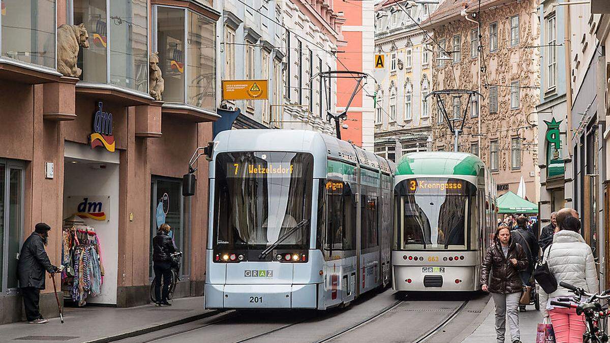 Seit Jahren verspricht die Grazer Politik den Ausbau des Tram-Netzes - jetzt wird er wieder vertagt