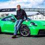 Bitte einsteigen: Der neue Porsche 911 GT3 mit Walter Röhrl auf der Rennstrecke