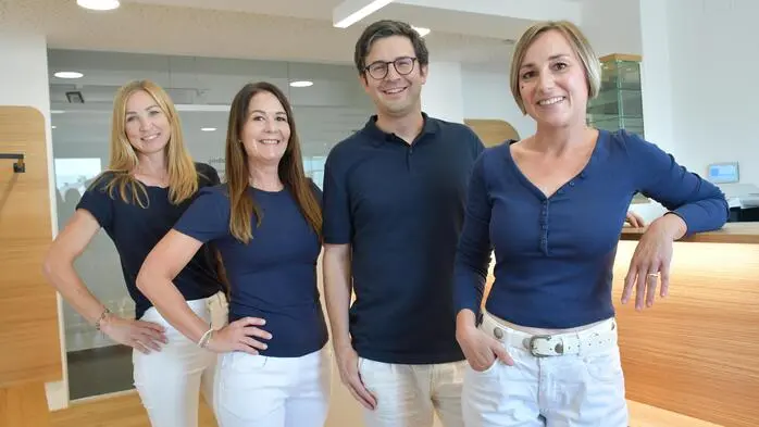 Andrea Brunner-Zauchner, Verena Moser, Florian Wabnig und Petra Reiter