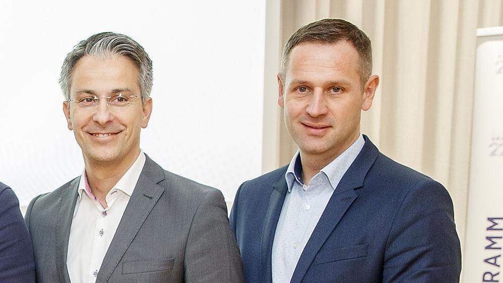 Integrationsstadtrat Kurt Hohensinner (ÖVP) und FPÖ-Klubchef Armin Sippel