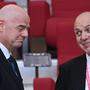 Ob zwischen dem FIFA-Präsidenten (links) und DFB-Chef Bernd Neuendorf (rechts) die Chemie noch stimmt?
