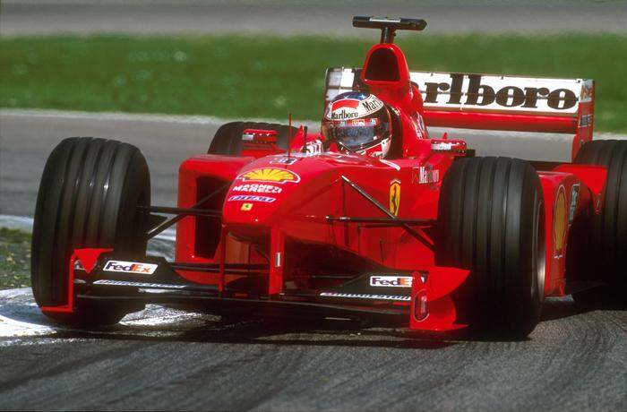  Michael Schumacher im Jahr 1999 beim Grand Prix in Imola