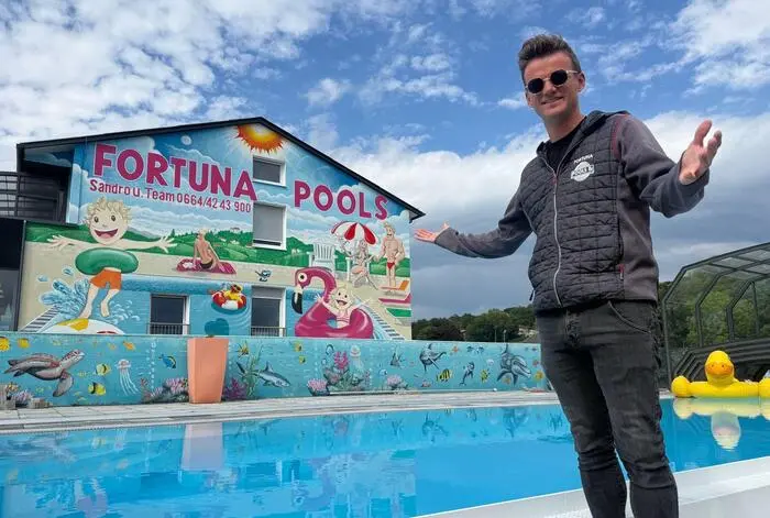 Fortuna-Pool-Geschäftsführer Sandro Schleich berichtet von einer stabilen Nachfrage